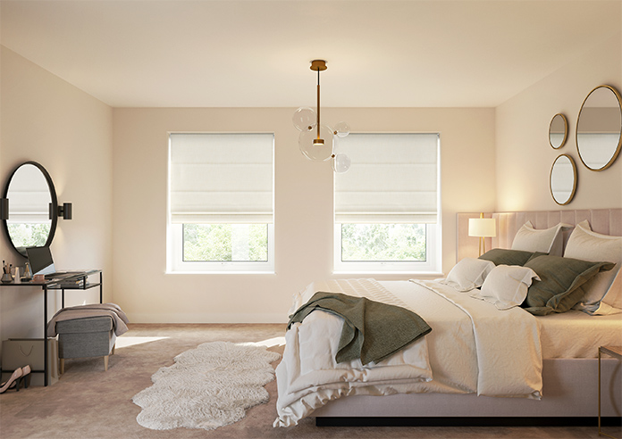 Foxford, Cashmere - Twist&Fit Roman Blind - Image 8